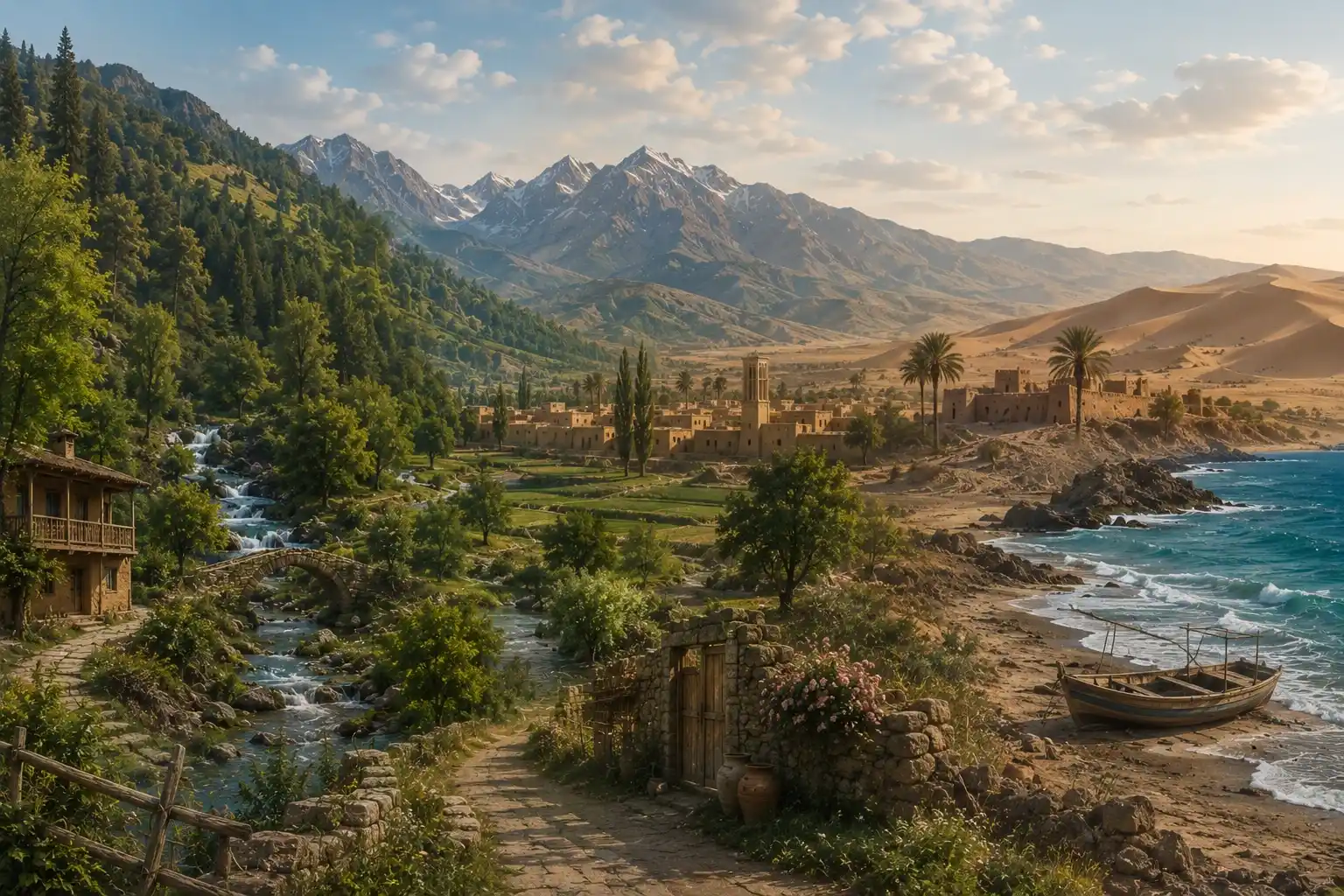 روستای مالحه یک